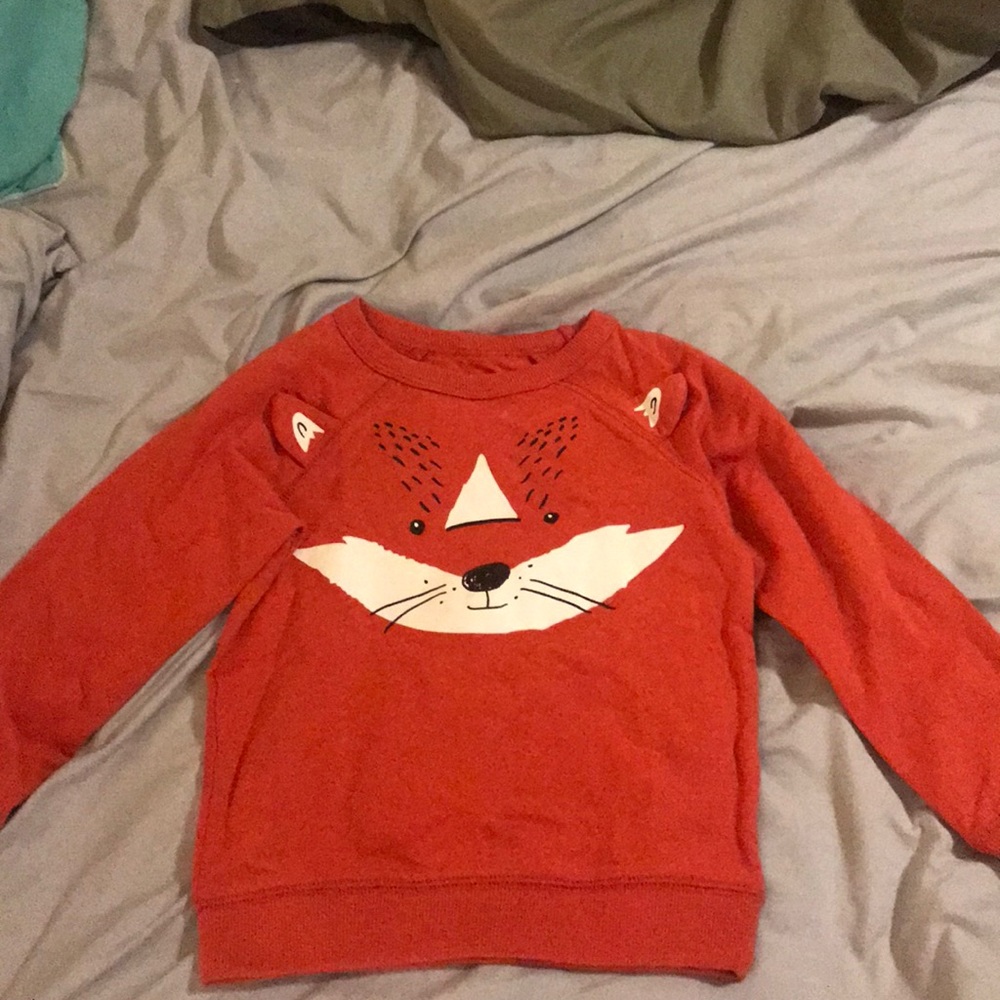 Carter’s long sleeve fox shirt